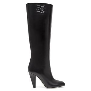 Fendi Show Leather High-Heel Boots Size EU 35.5 $1550